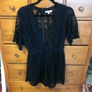 Lace romper